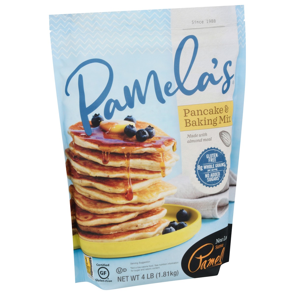 slide 3 of 9, Pamela's Pancake & Baking Mix 4 lb, 4 lb