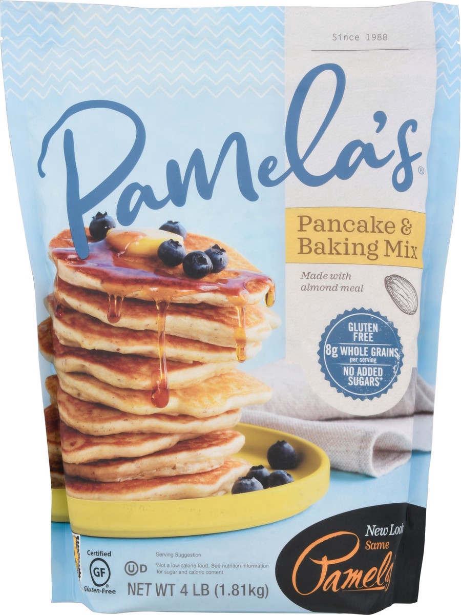 slide 3 of 9, Pamela's Pancake & Baking Mix 4 lb, 4 lb