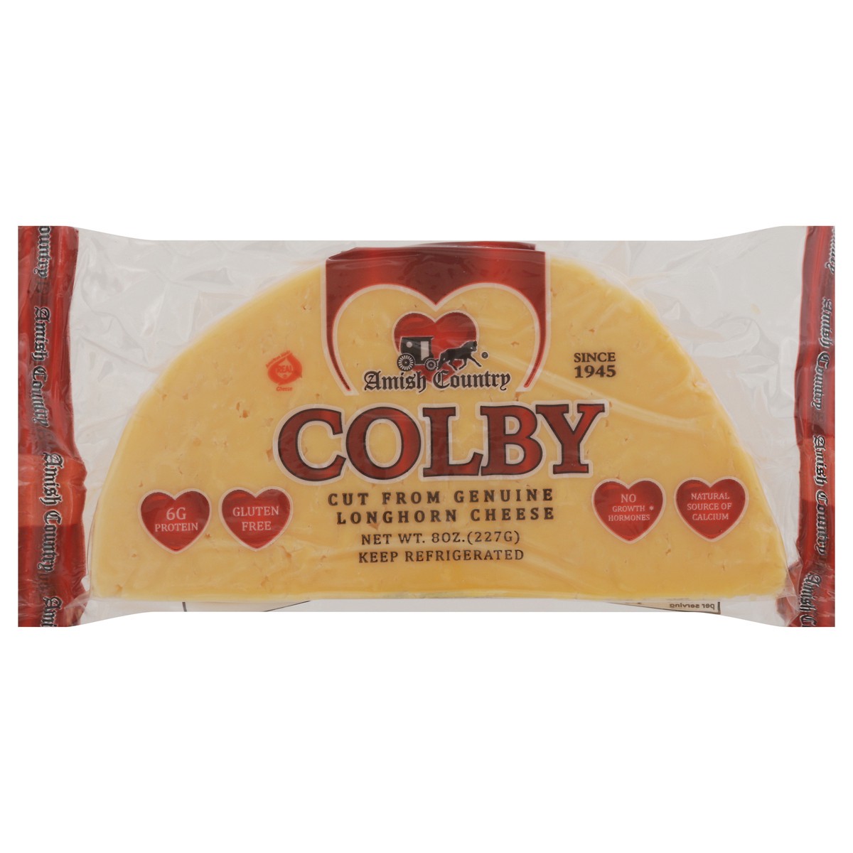 slide 1 of 5, Amish Country Colby Cheese 8 oz, 8 oz