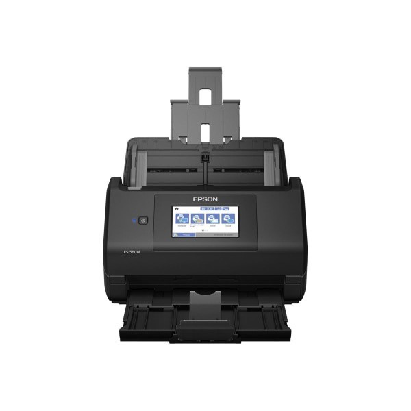 slide 2 of 6, Epson Workforce Es-580W Wireless Duplex Touch-Screen Document Scanner, B11B258201, 1 ct