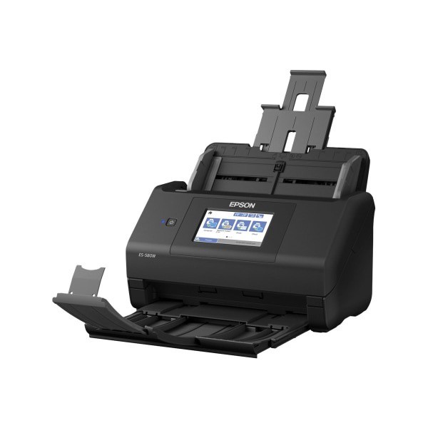 slide 5 of 6, Epson Workforce Es-580W Wireless Duplex Touch-Screen Document Scanner, B11B258201, 1 ct