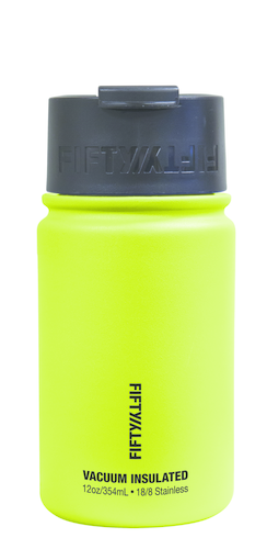 slide 1 of 1, Fifty50 Lime Tumbler Flip Lid, 12 oz