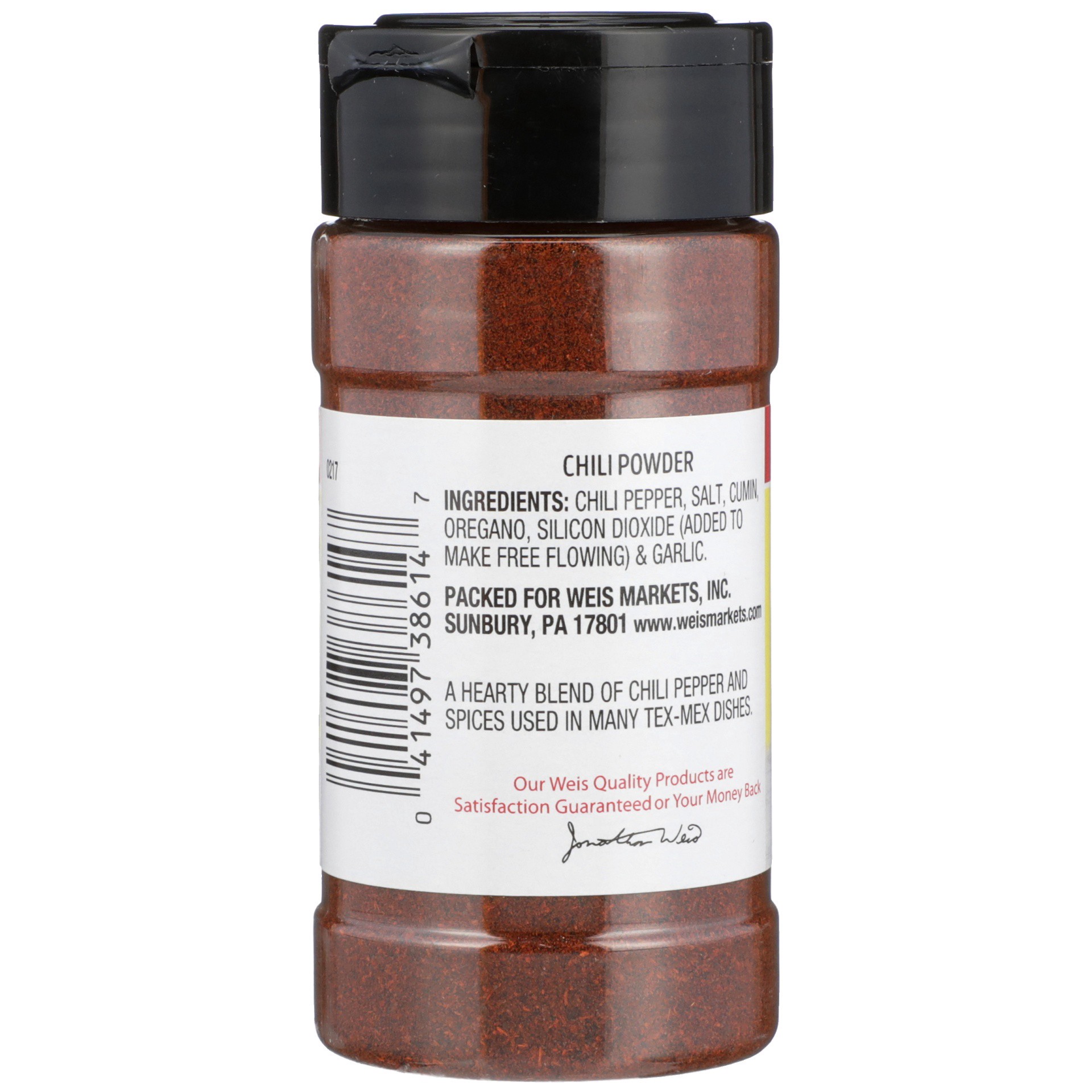 slide 5 of 6, Weis Quality Chili Powder Spices, 2.5 oz