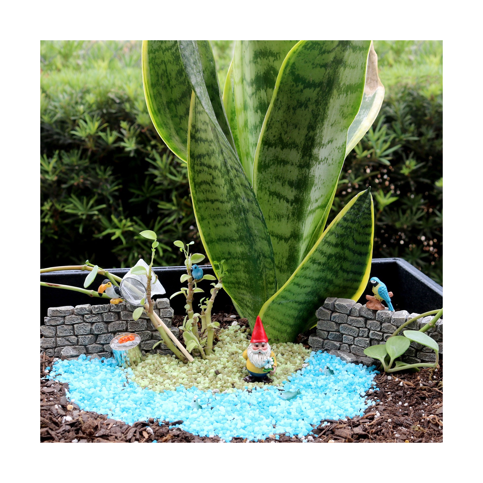 slide 3 of 4, Miniature Stone Walls By Make Market, 4.81 in x 1.39 in