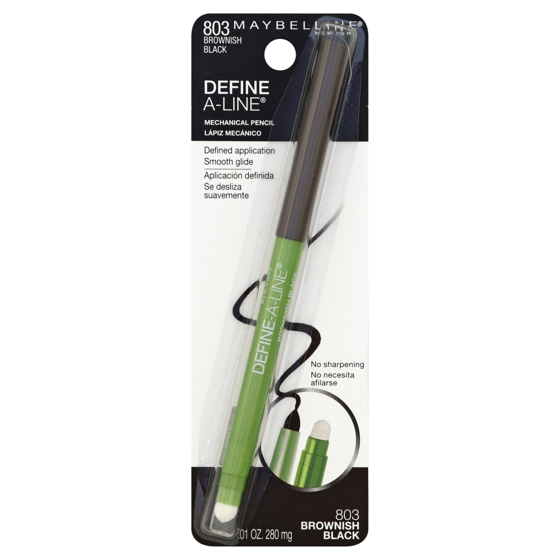 Maybelline DefineALine Eyeliner 805 Brownish Black 0.01 oz Shipt