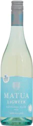 Matua Lighter New Zealand Sauvignon Blanc White Wine - 750 Ml