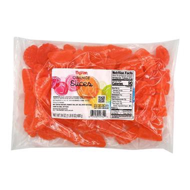 slide 1 of 1, Hy-Vee Orange Slices, 24 oz