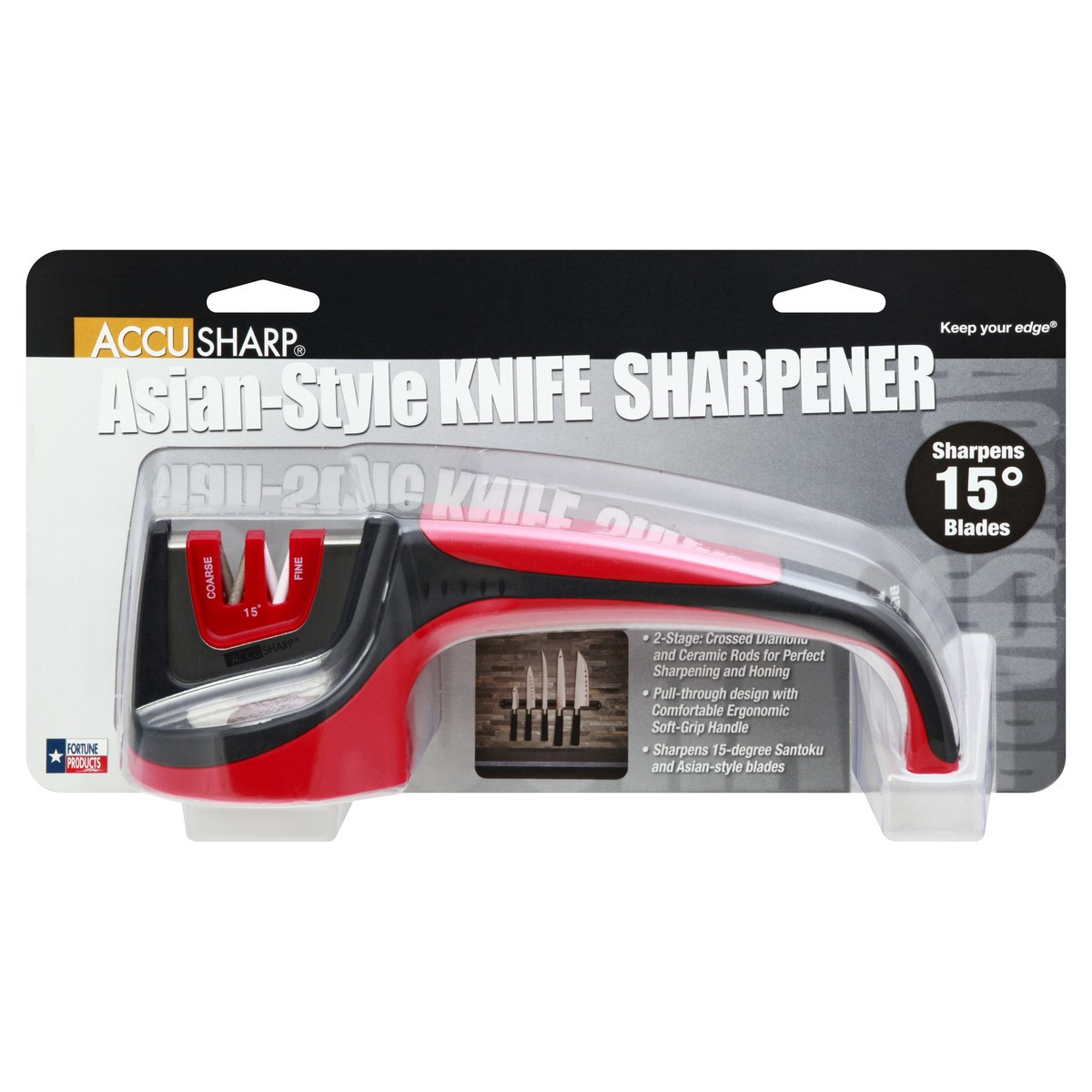 slide 6 of 11, Accu Sharp Asian-Style Knife Sharpener 1 ea, 1 ct