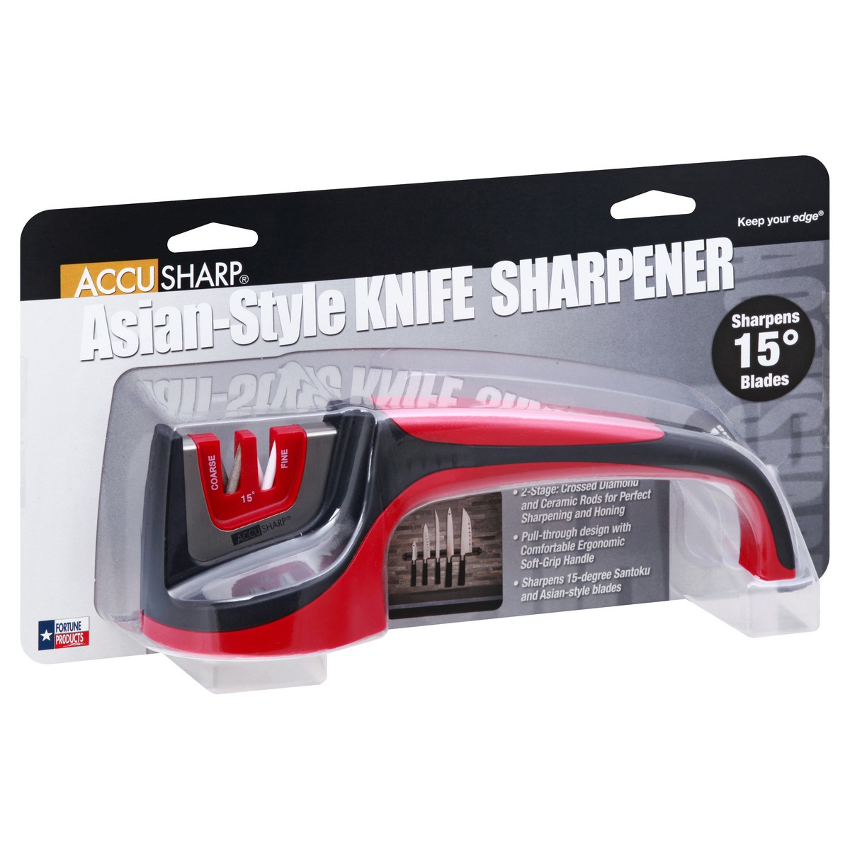 slide 8 of 11, Accu Sharp Asian-Style Knife Sharpener 1 ea, 1 ct