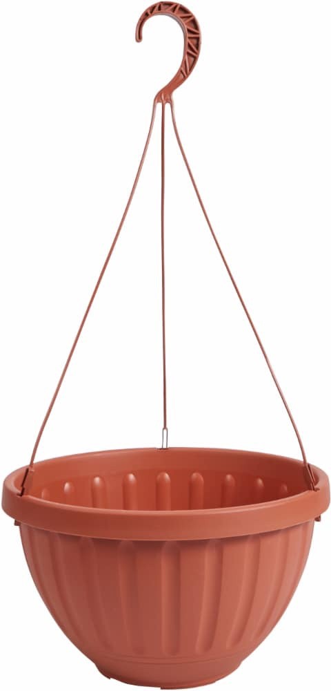 slide 1 of 2, Myers Lawn & Garden Roma Hanging Basket - Terra Cotta, 12 in