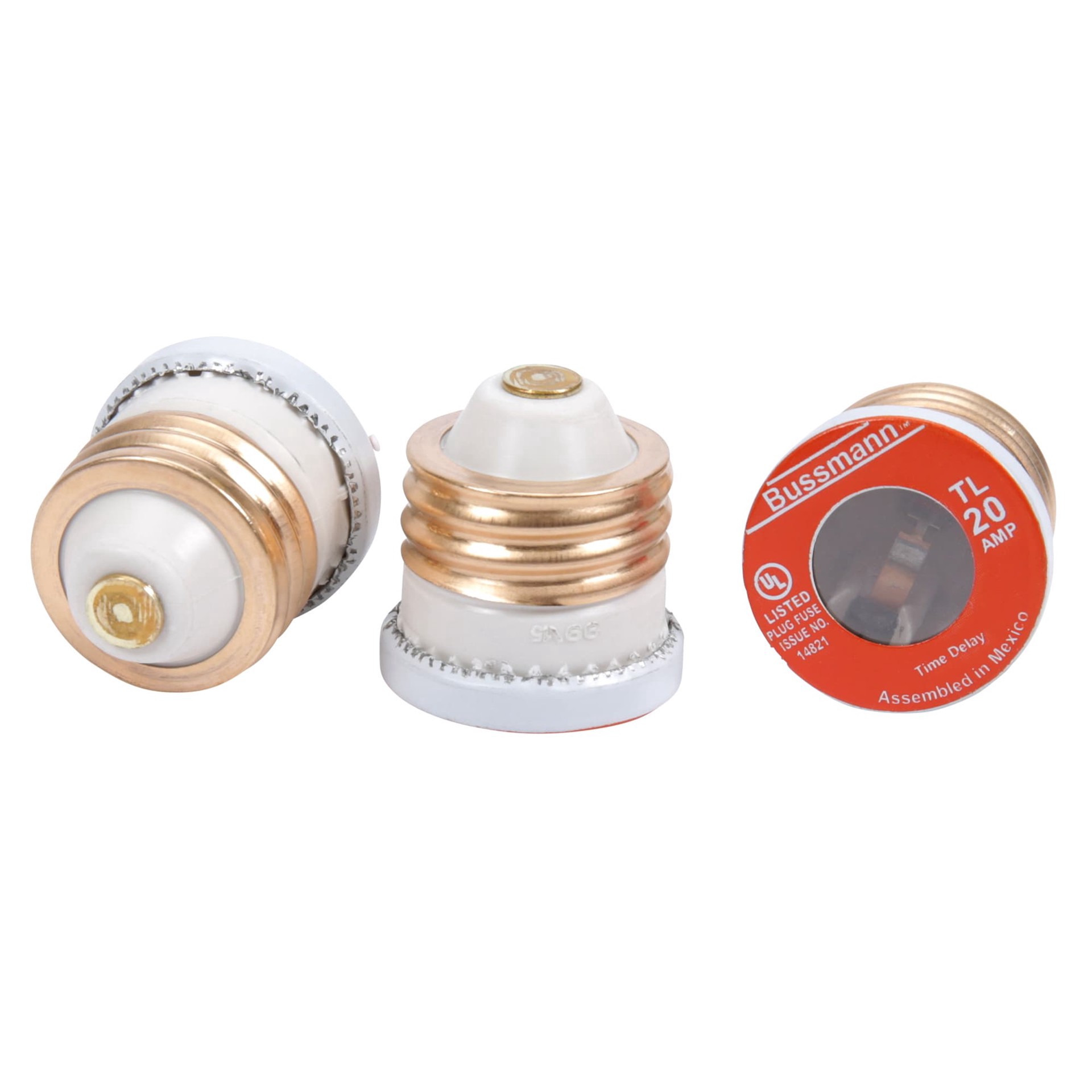 slide 2 of 2, Fuse Plg Med Dty 20A Cd3, 3 ct