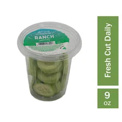 Cucumber With Ranch Snack Cup