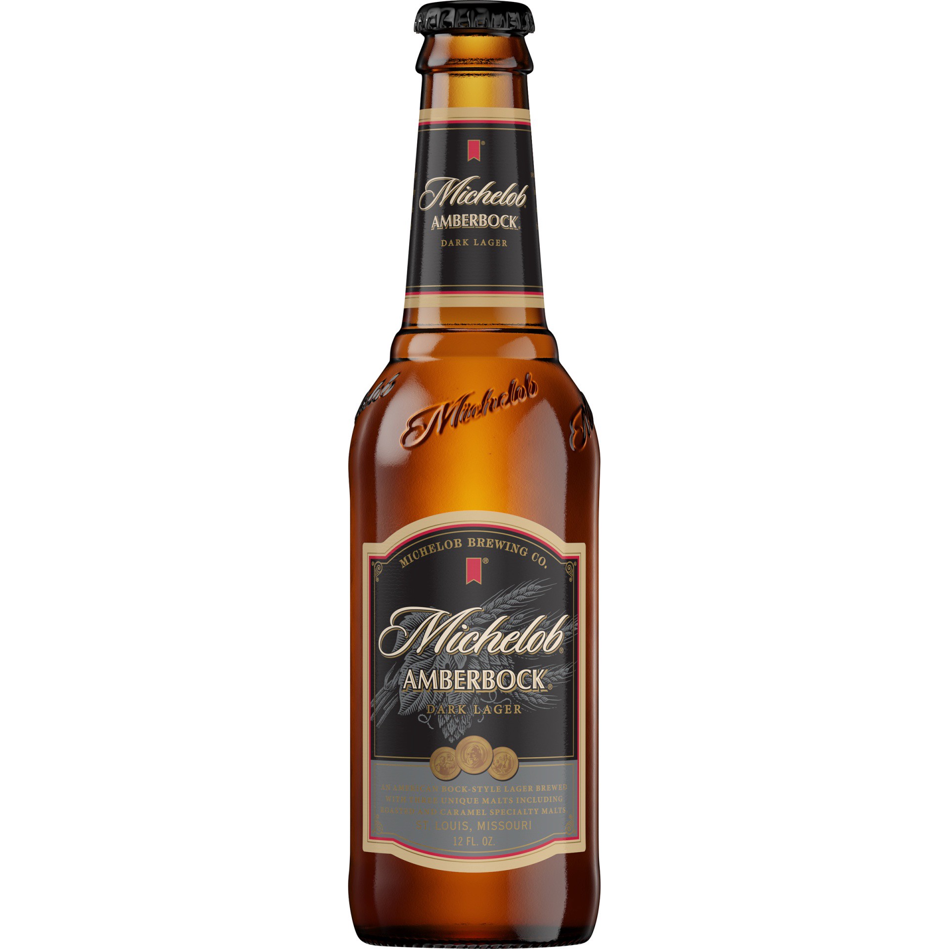 slide 1 of 1, Michelob AmberBock Dark Lager, 12 fl. oz. Bottle, 12 fl oz