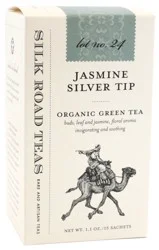 Silk Road Tea Organic Jasmine Silver Tip