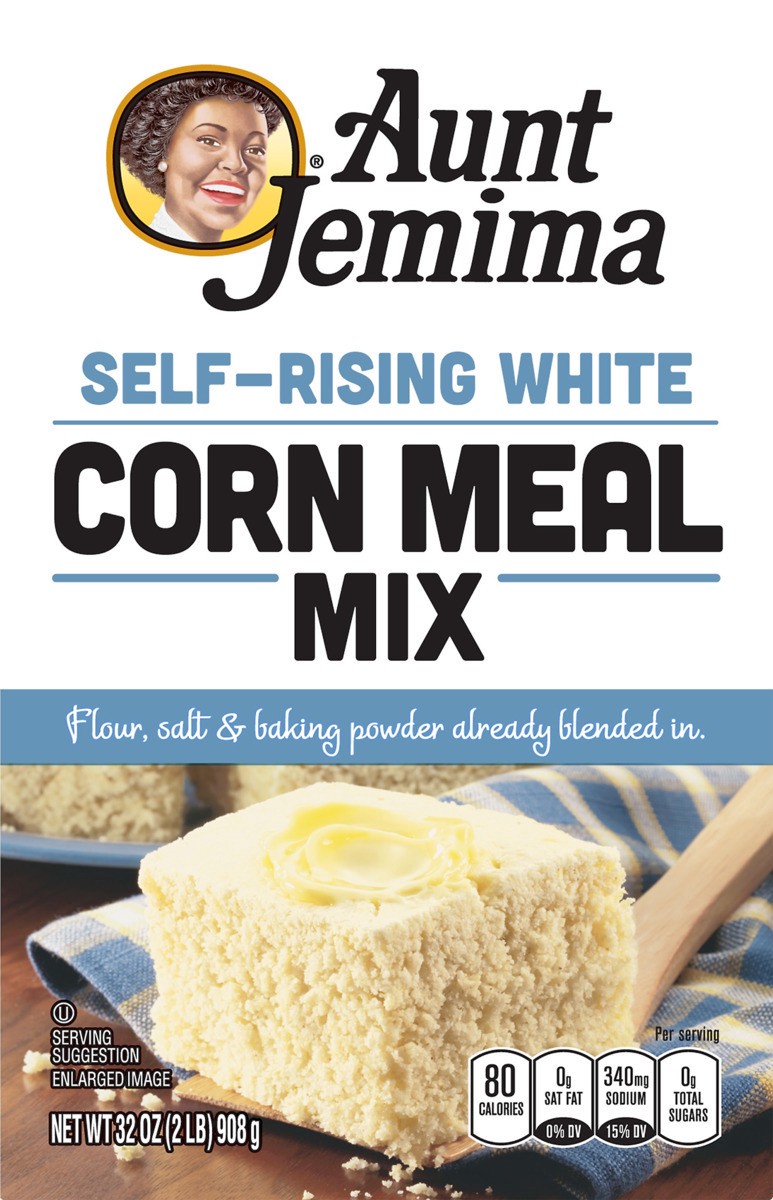 slide 5 of 7, Aunt Jemima Self-Raising White Corn Meal Mix 32 Oz, 2 lb