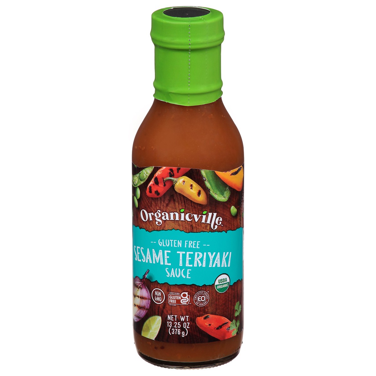 slide 2 of 14, Organicville Organic Sesame Teriyaki Sauce, 13.25 oz