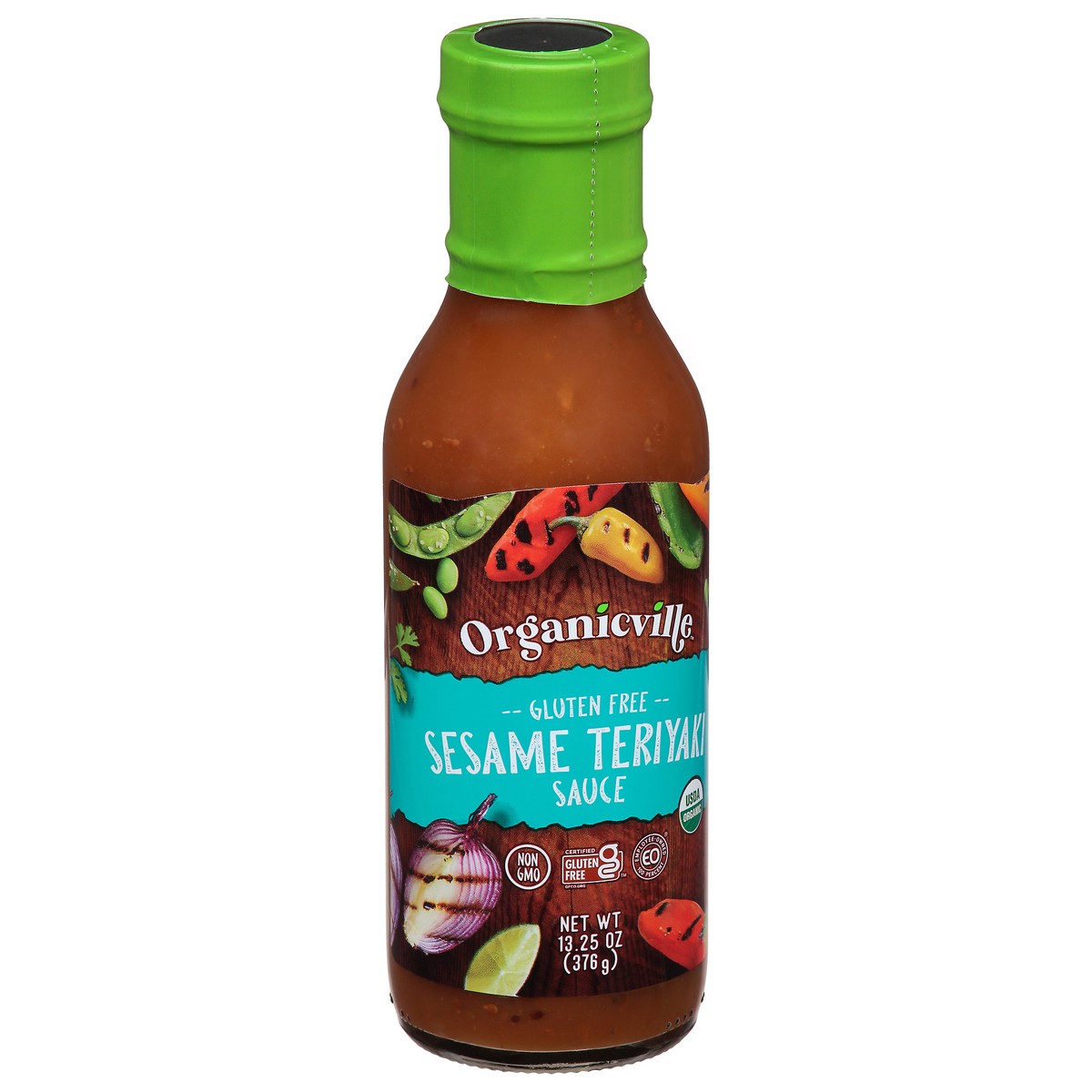 slide 3 of 14, Organicville Organic Sesame Teriyaki Sauce, 13.25 oz