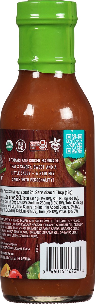 slide 14 of 14, Organicville Organic Sesame Teriyaki Sauce, 13.25 oz