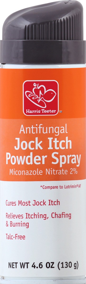 slide 2 of 2, Harris Teeter Medicated Jock Itch Powder Spray, 4.6 oz