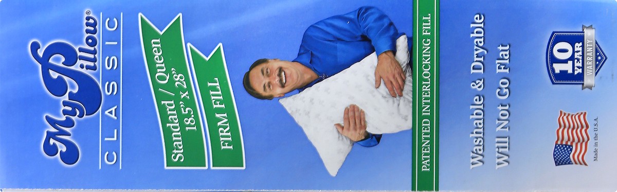 slide 5 of 11, My Pillow Firm Fill Classic Standard/Queen Pillow 1 ea, 1 ea