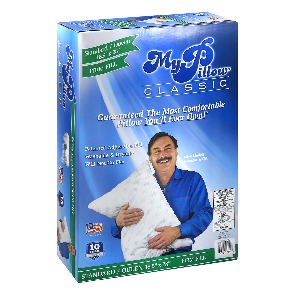 slide 6 of 11, My Pillow Firm Fill Classic Standard/Queen Pillow 1 ea, 1 ea