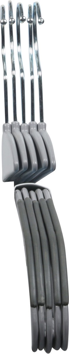 slide 6 of 9, Whitmor Sure-Grip Easy Slide Hangers 1 ea, 5 ct