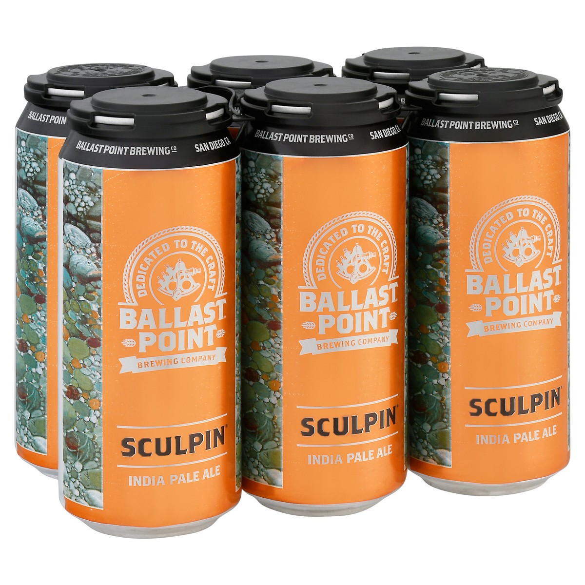 slide 2 of 11, Ballast Point Sculpin India Pale Ale Beer 6-1 pt Cans, 16 oz