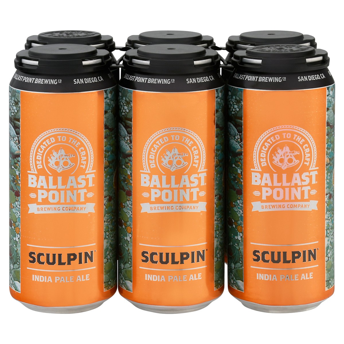 slide 5 of 11, Ballast Point Sculpin India Pale Ale Beer 6-1 pt Cans, 16 oz