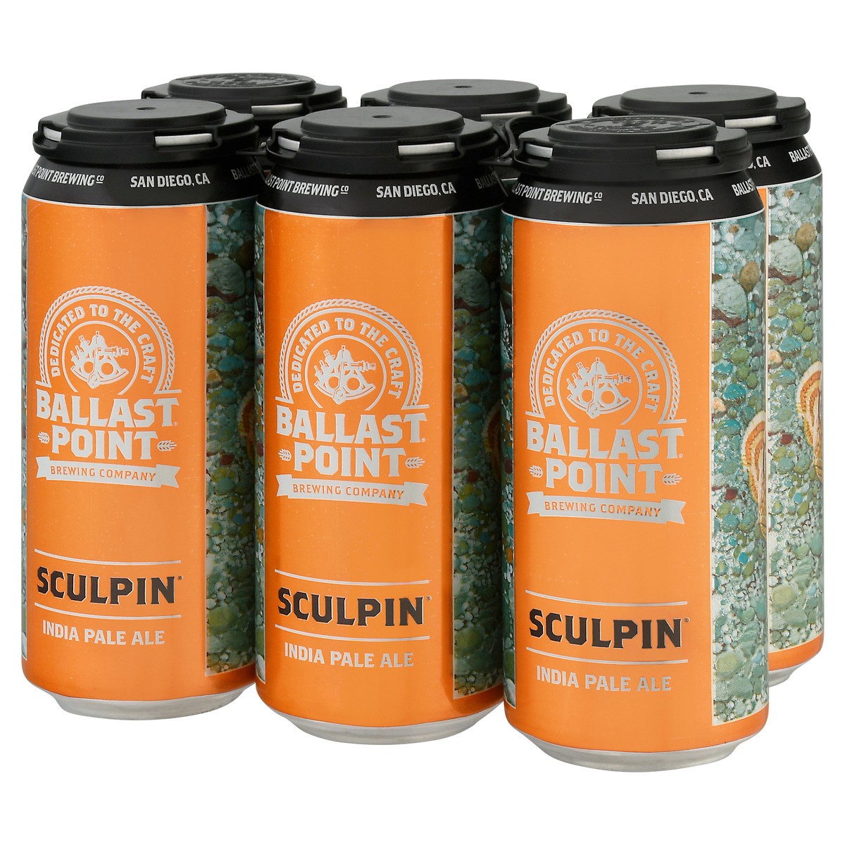 slide 7 of 11, Ballast Point Sculpin India Pale Ale Beer 6-1 pt Cans, 16 oz