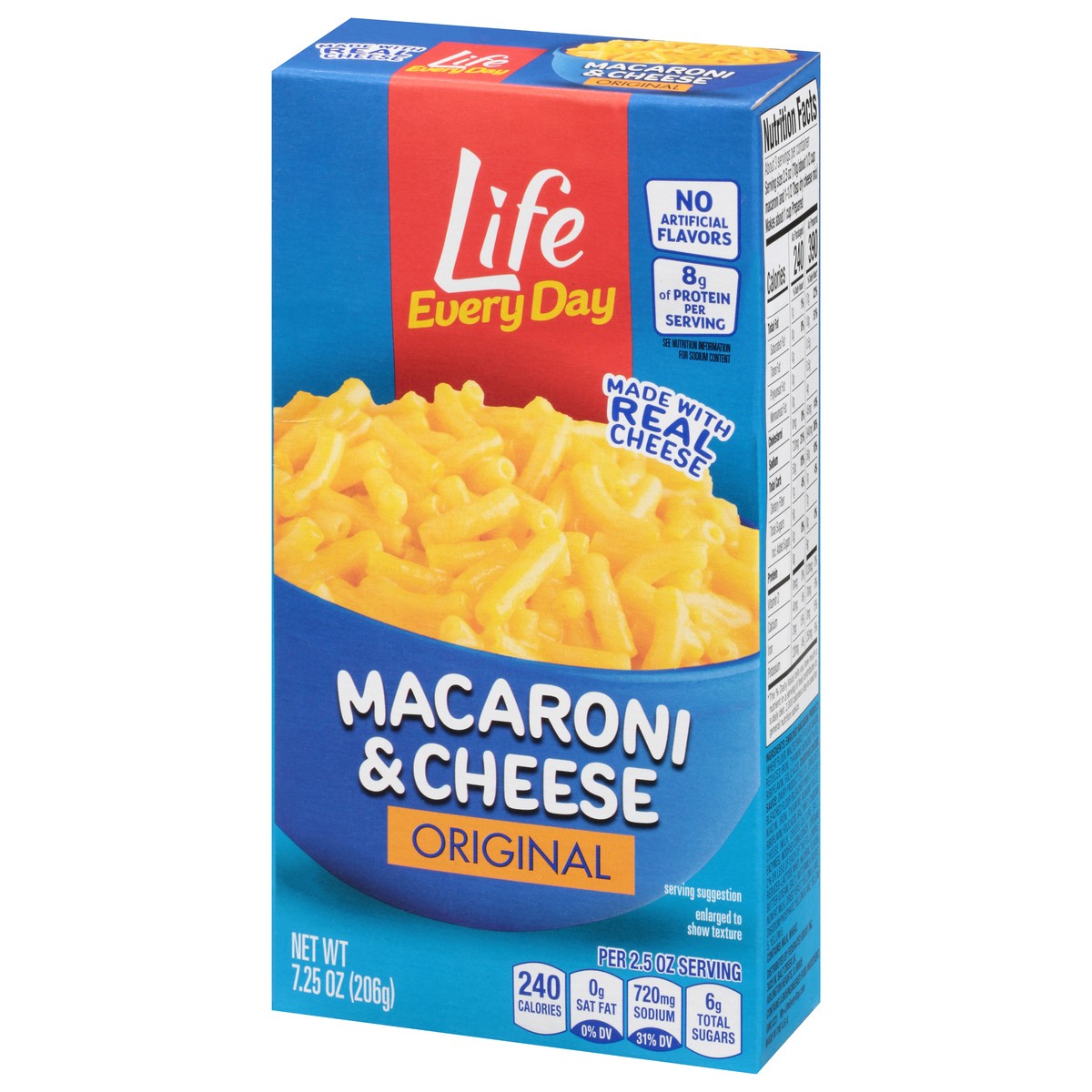 slide 3 of 4, Life Every Day Original Macaroni & Cheese 7.25 oz, 7.25 oz