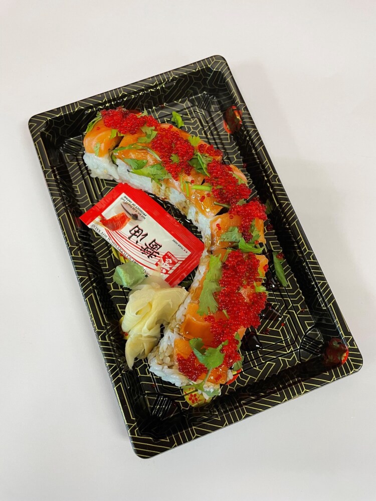 slide 1 of 1, Wabisan Asian Foods Salmon Sensai Maki, 1 ct