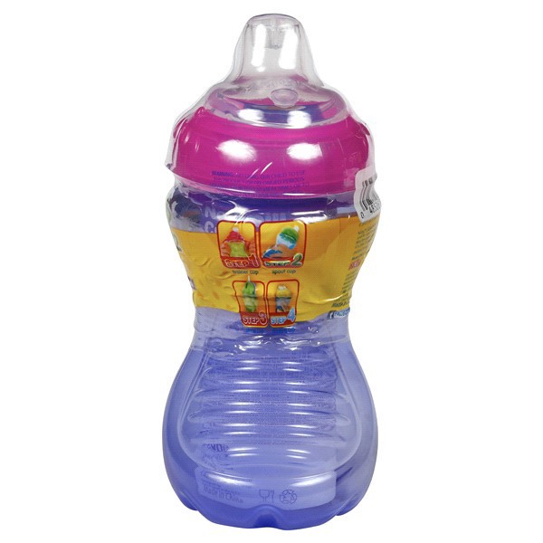 slide 8 of 13, Nuby No-Spill Easy Grip Cup, 10 oz