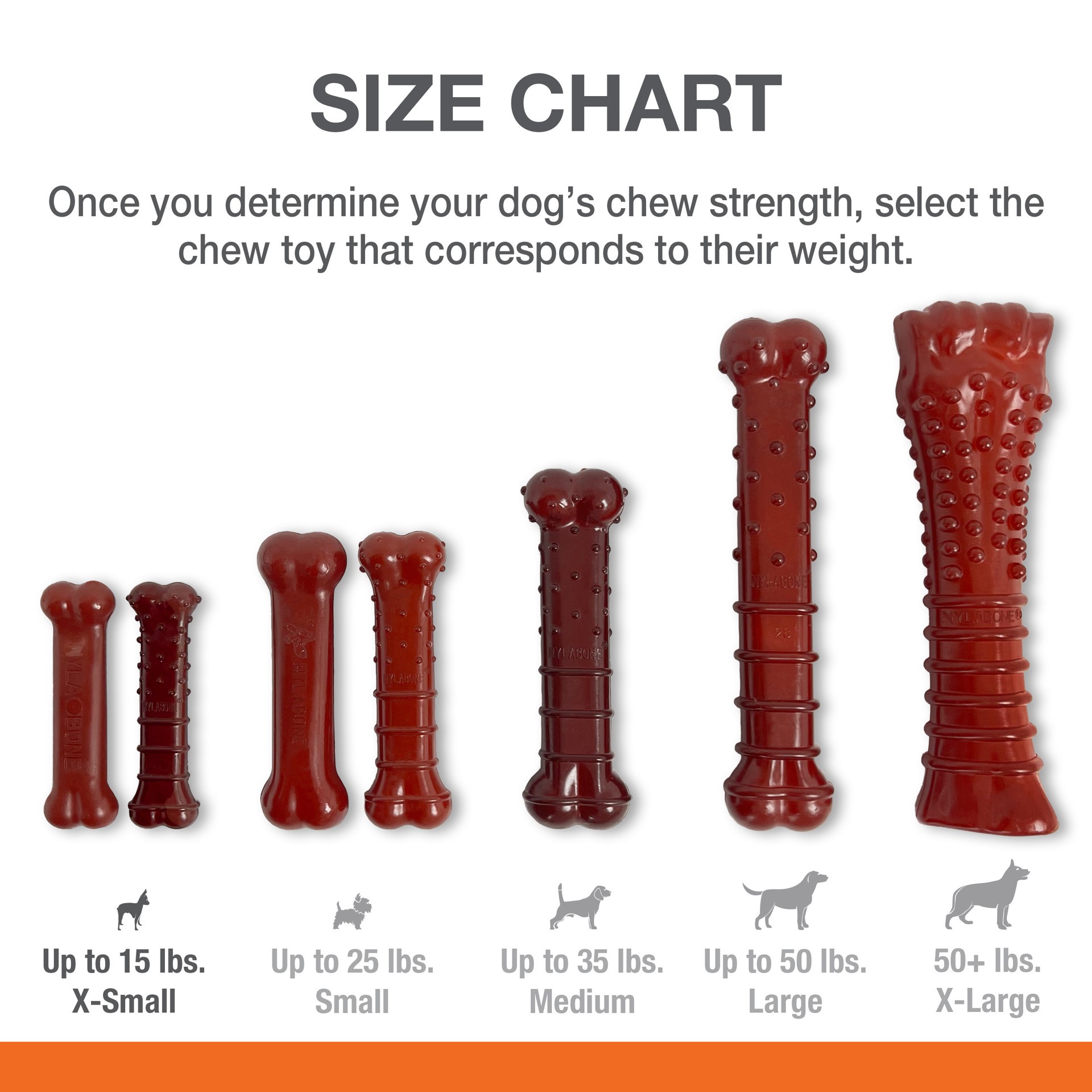 slide 6 of 10, Nylabone Power Chew Basted Blast Dual Flavored Dog Chew Toys (2 Count), 2 ct