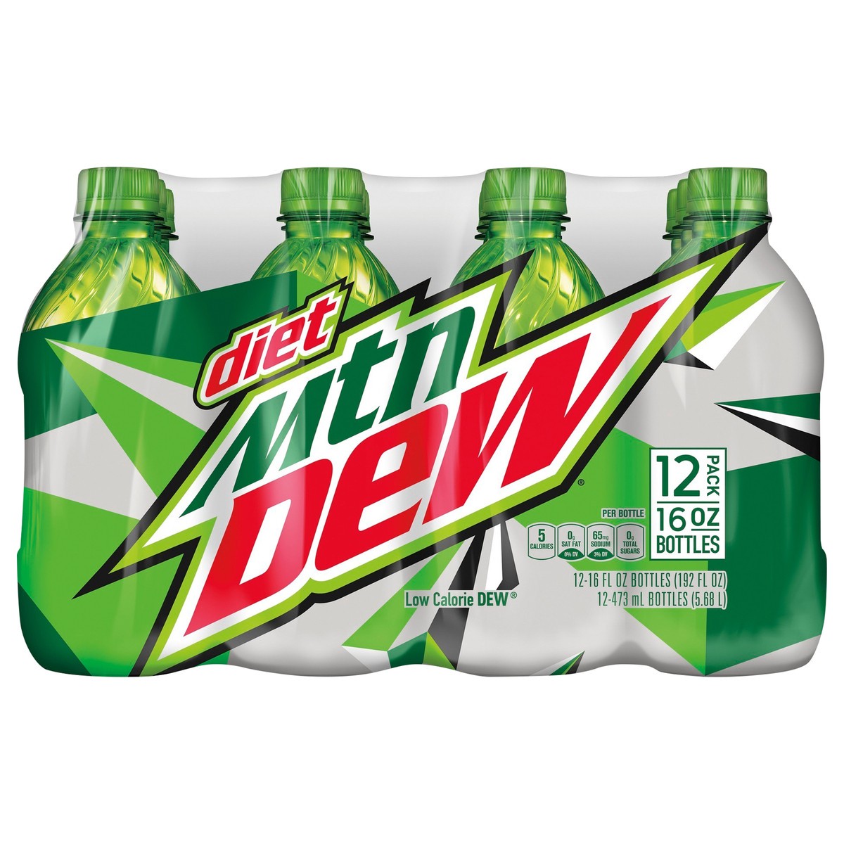 slide 8 of 8, Mountain Dew 12 Pack Diet Soda 12 ea - 12 ct, 12 ct