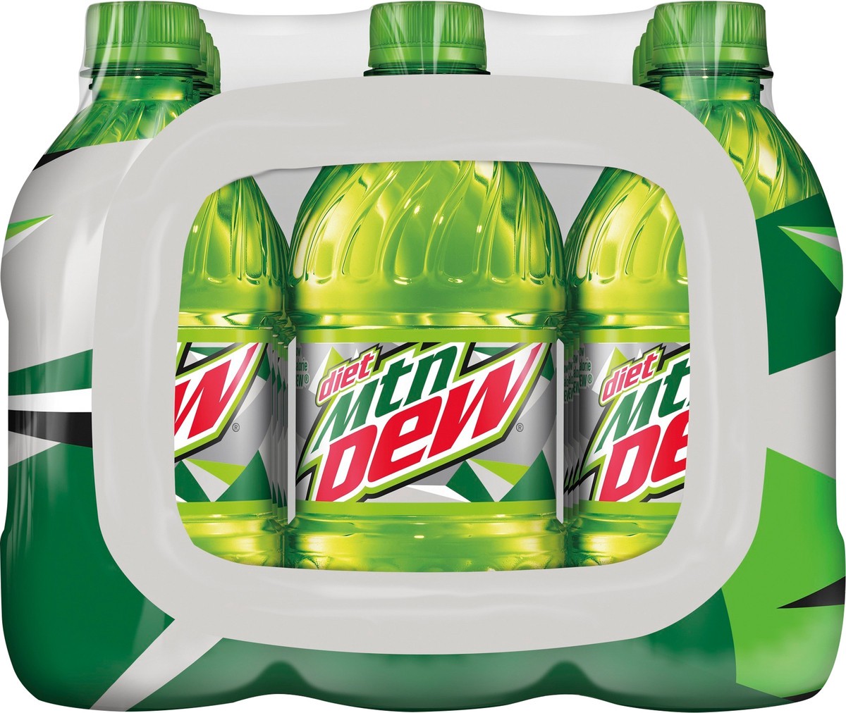 slide 3 of 8, Mountain Dew 12 Pack Diet Soda 12 ea - 12 ct, 12 ct