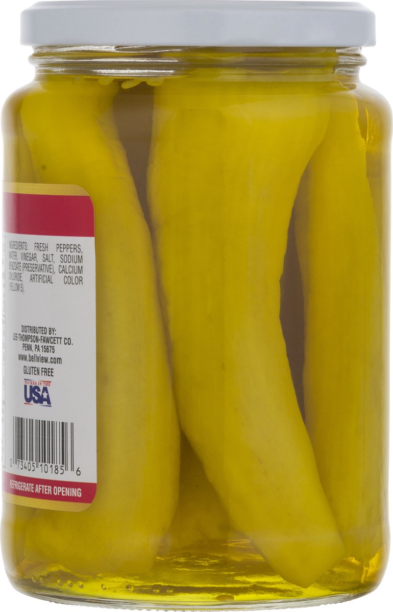 slide 7 of 12, Bell-View Fresh Pack Fancy Hot Banana Peppers 24 fl oz, 24 fl oz