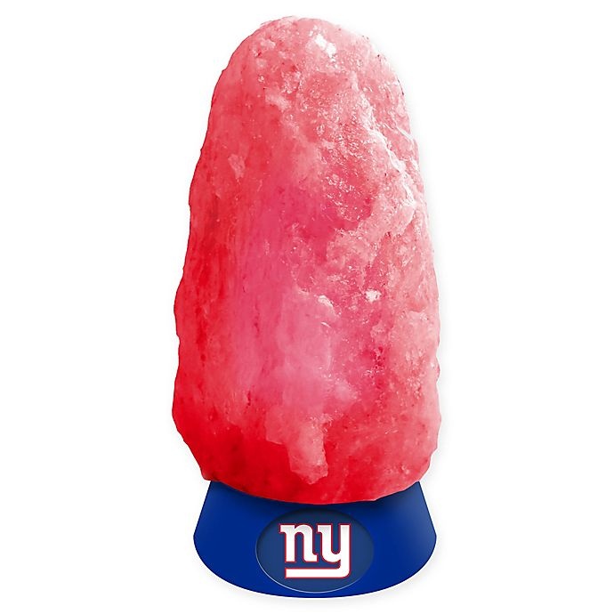 slide 1 of 1, NFL New York Giants Salt Crystal Lamp, 1 ct