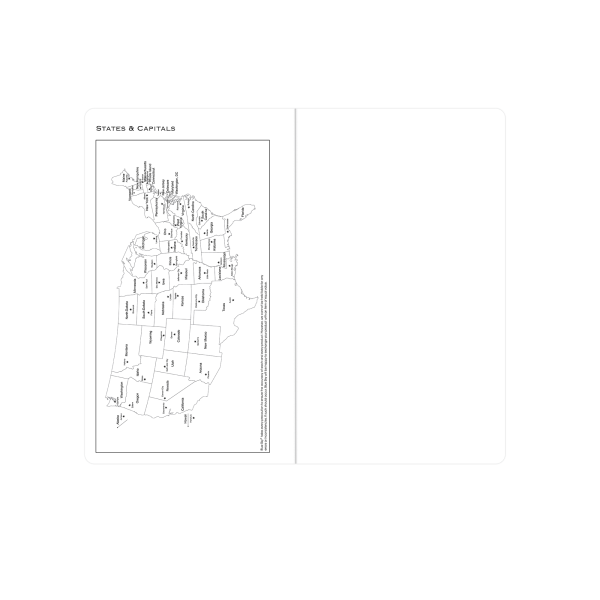 slide 6 of 6, 2025-2026 Blue Sky Monthly Stapled Planner, 3-5/8"" X 6-1/8"", Gray, January To December, 1 ct