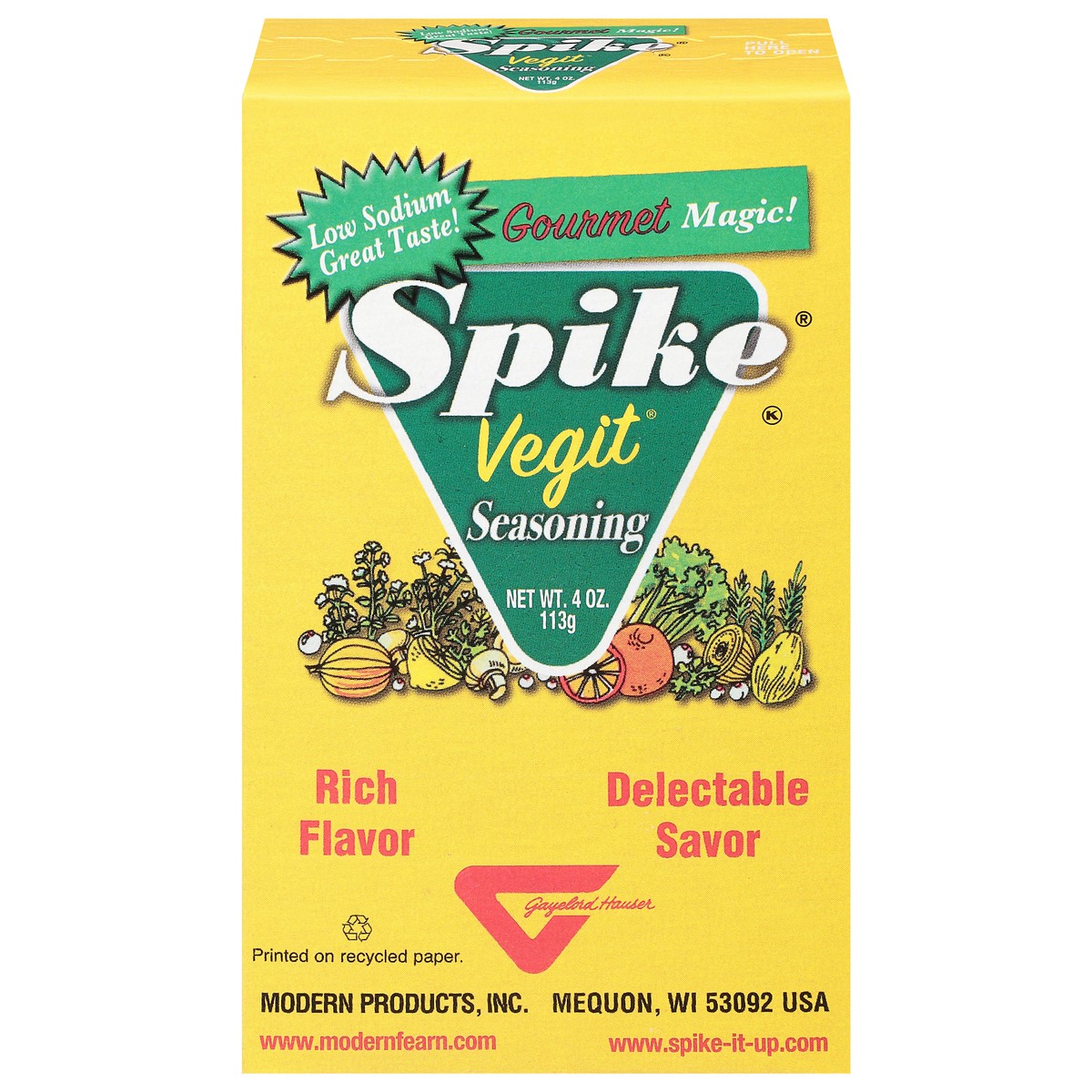 slide 1 of 13, Spike Vegit Rich Flavor Seasoning 4 oz, 4 oz