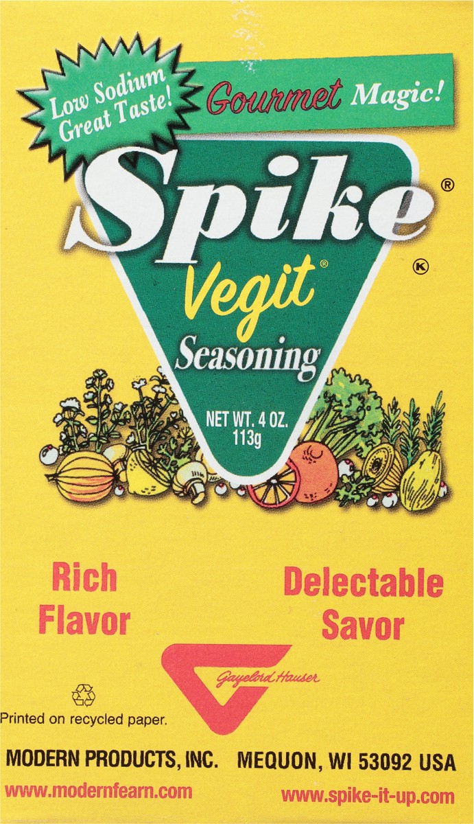 slide 3 of 13, Spike Vegit Rich Flavor Seasoning 4 oz, 4 oz