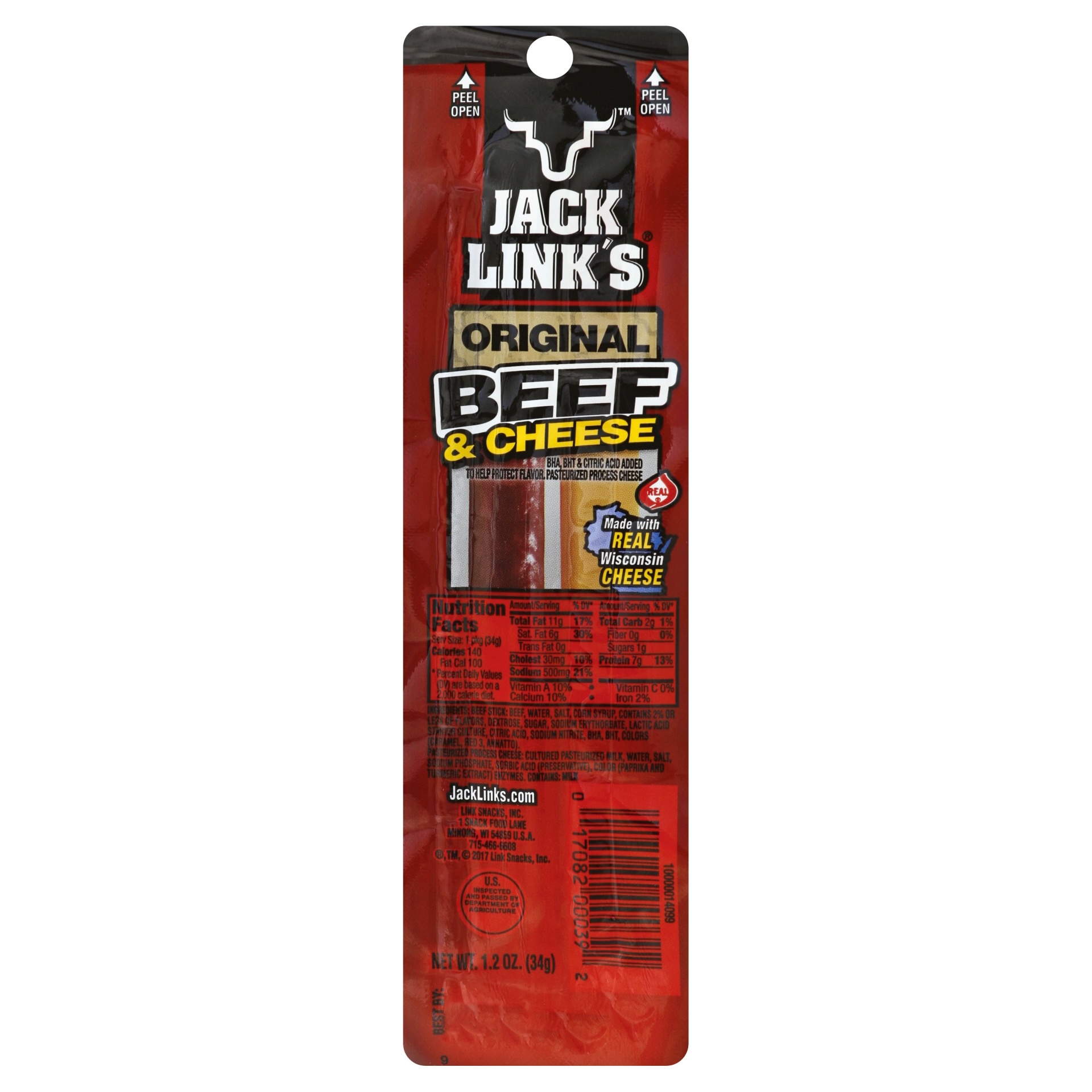 Jack Link's Stick All American Beef & Cheese Shipt