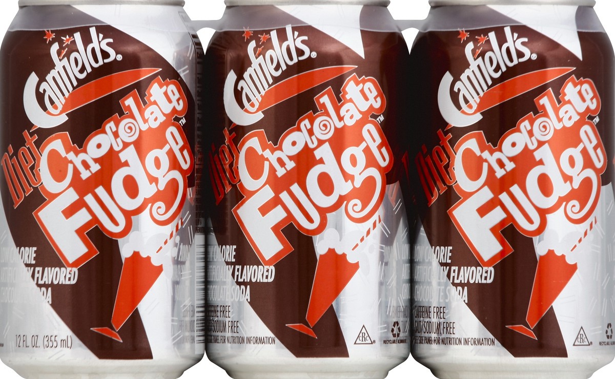 slide 1 of 4, Canfield's Diet Chocolate Fudge Soda - 6 ct; 12 oz, 6 ct; 12 oz