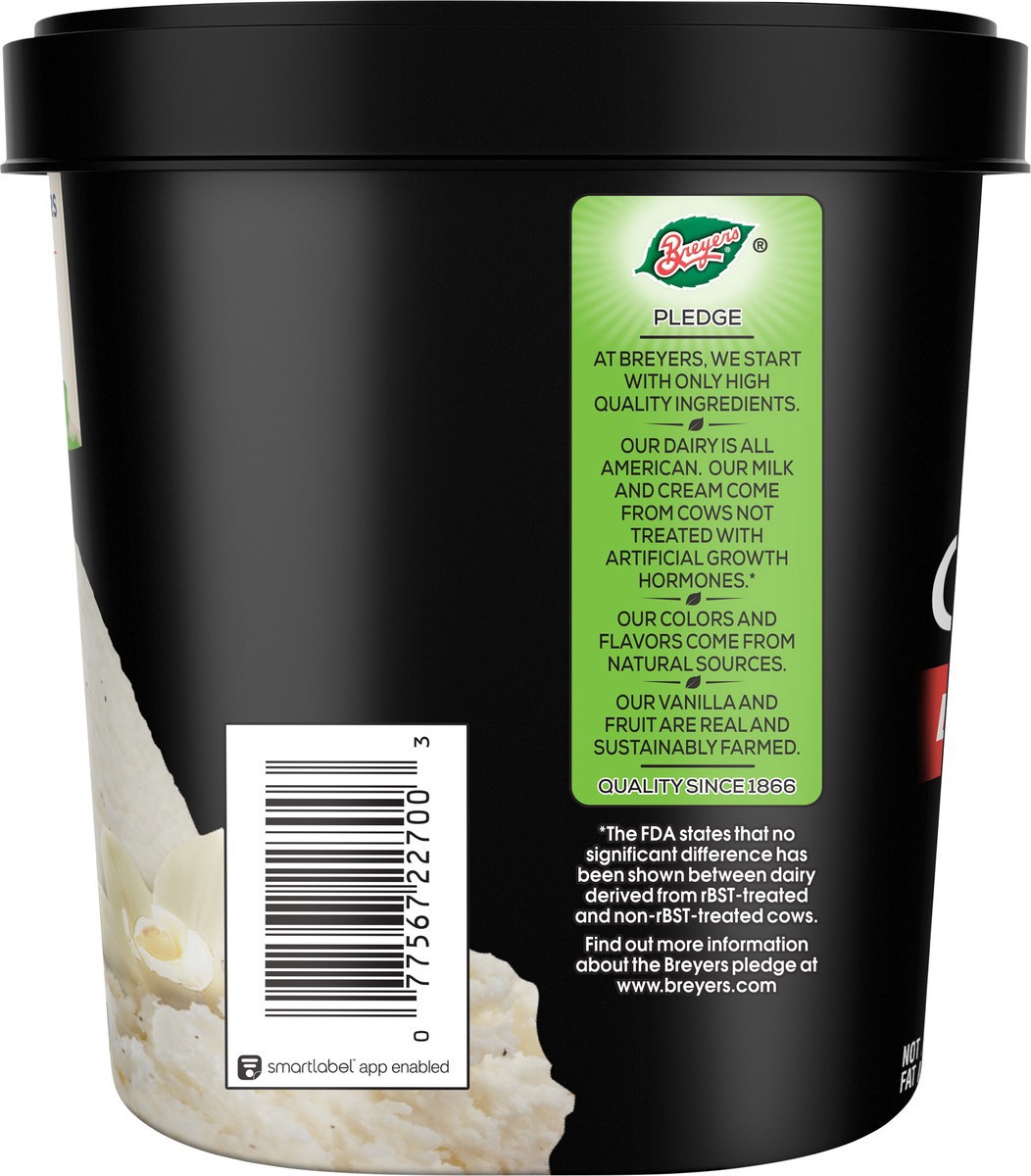 slide 4 of 8, Breyers Vanilla Ice Cream Light Ice Cream, 1.5 qt