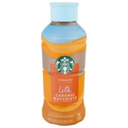 Starbucks No Added Sugar Lite Caramel Macchiato Iced Espresso