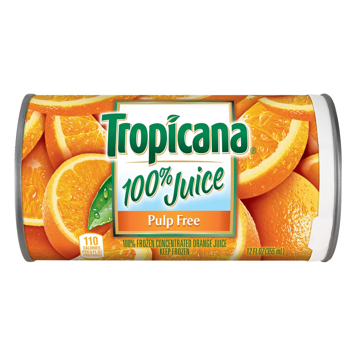 slide 4 of 6, Tropicana Pulp Free Orange 100% Juice 12 oz, 12 oz