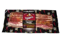 Usingers Peppered Bacon, 12 oz