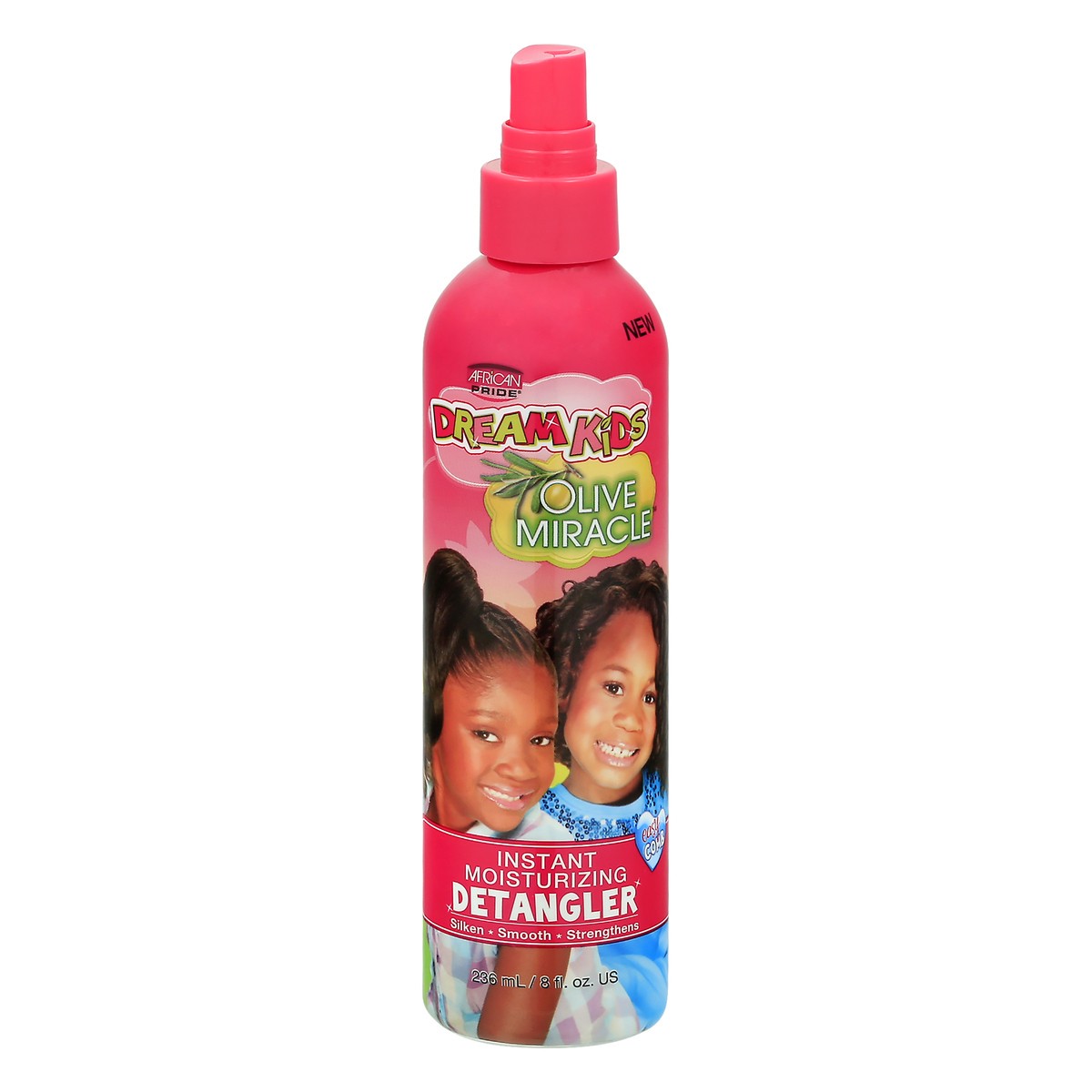 slide 3 of 4, African Pride Olive Miracle Dream Kids Instant Moisturizing Detangler 236 ml, 236 ml
