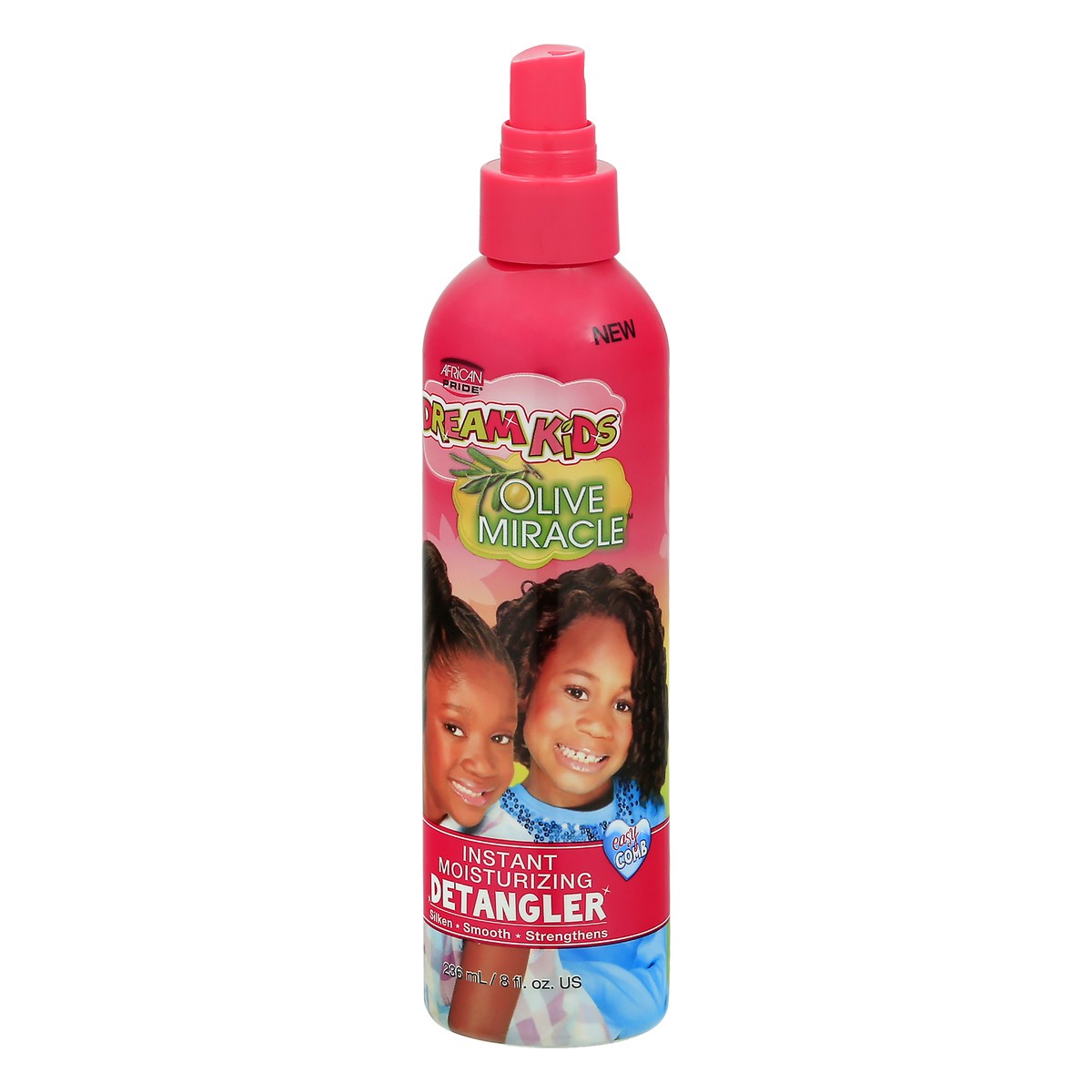 slide 2 of 4, African Pride Olive Miracle Dream Kids Instant Moisturizing Detangler 236 ml, 236 ml