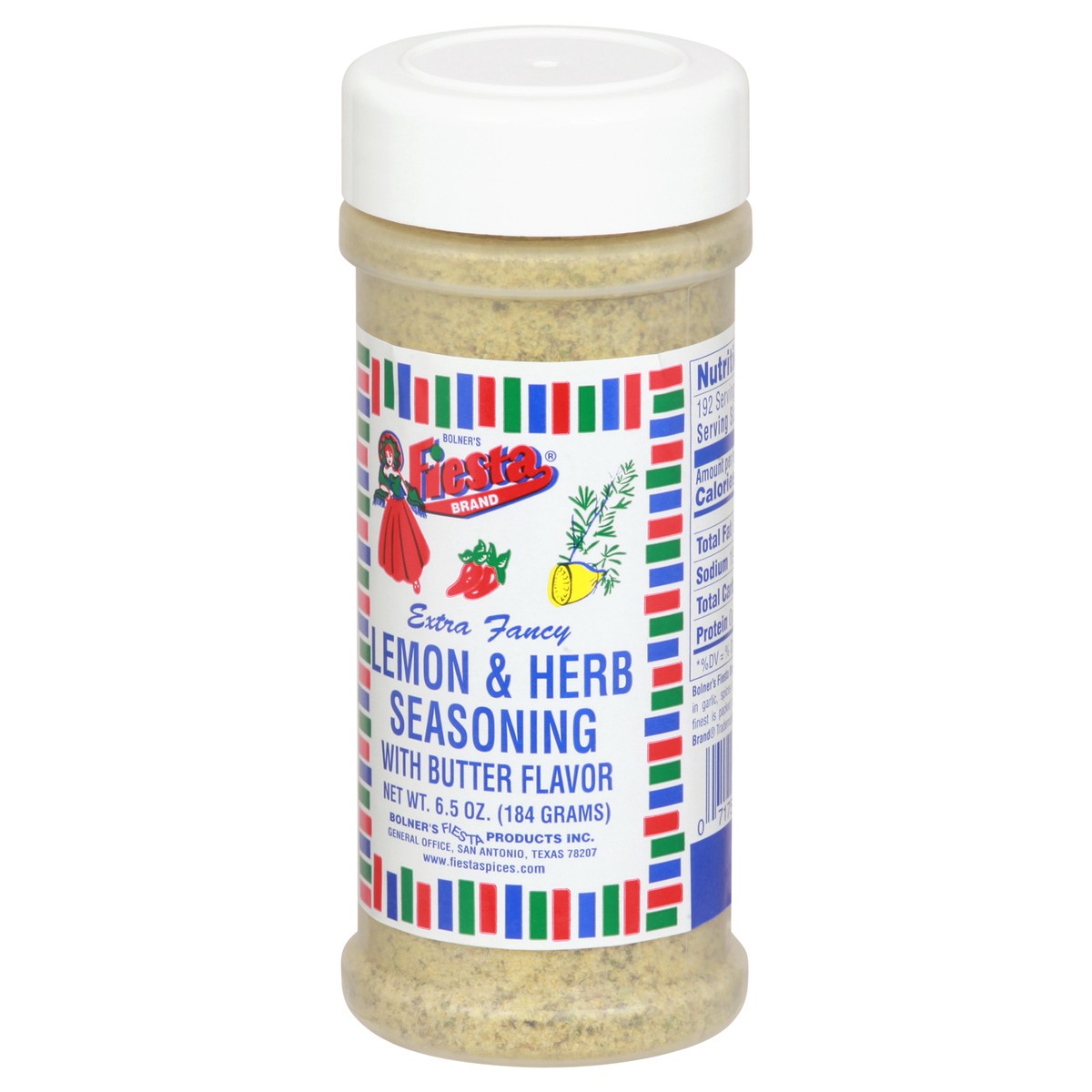 slide 6 of 12, Fiesta Extra Fancy Lemon & Herb Seasoning 6.5 oz, 6.5 oz