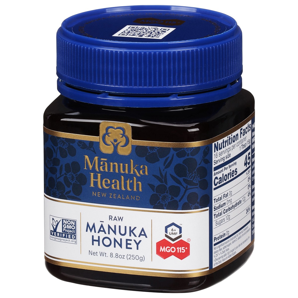 slide 9 of 11, Manuka Health 6+ UMF MGO 115+ Raw Manuka Honey 8.8 oz, 8.8 oz